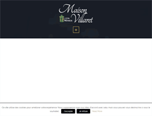 Tablet Screenshot of maison-villaret.com
